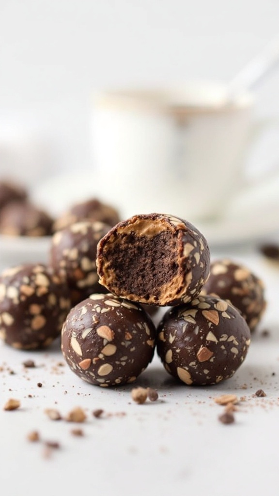 Mocha Espresso Protein Balls